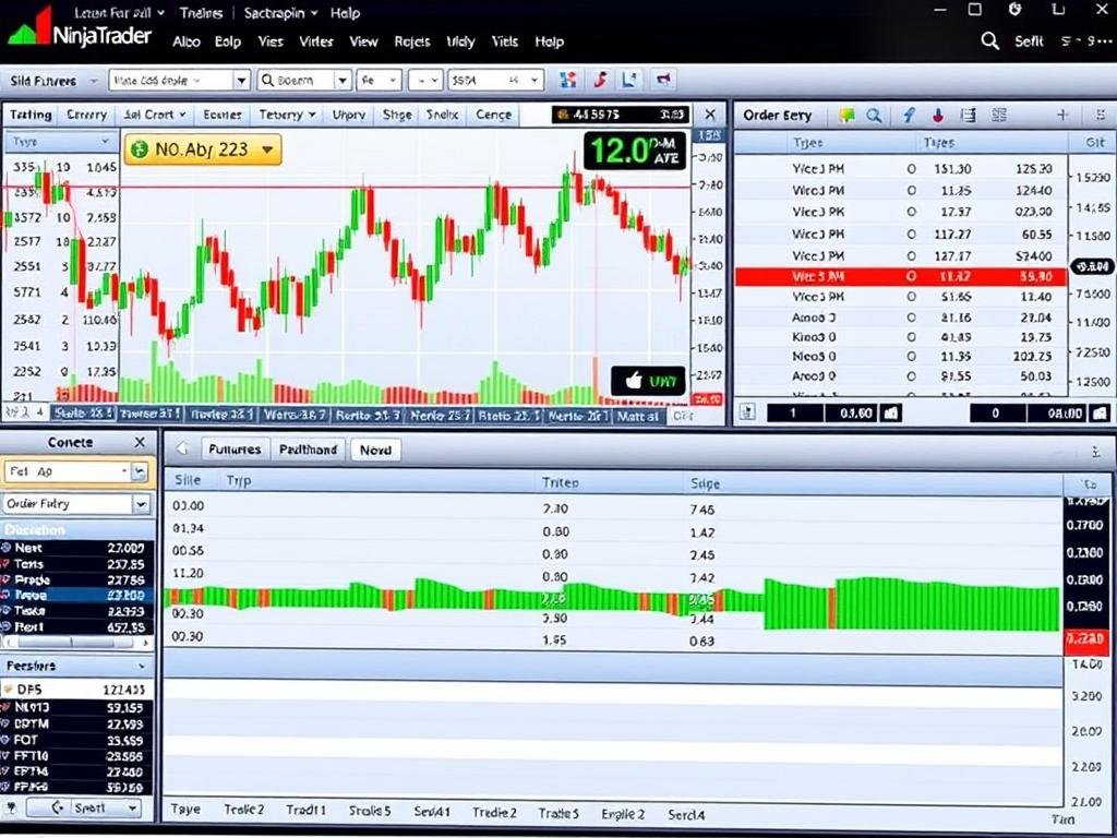 TradeDay NinjaTrader platform interface TradeDay NinjaTrader platform interface