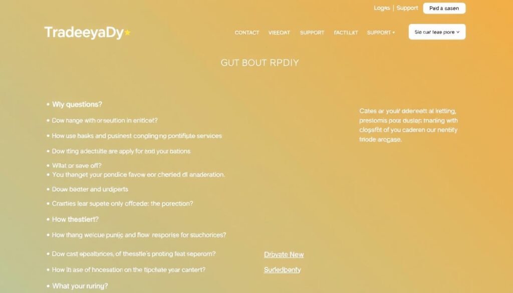 TradeDay prop firm FAQ and support section
