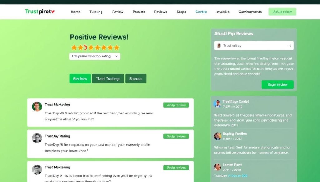 TradeDay prop firm Trustpilot reviews screenshot