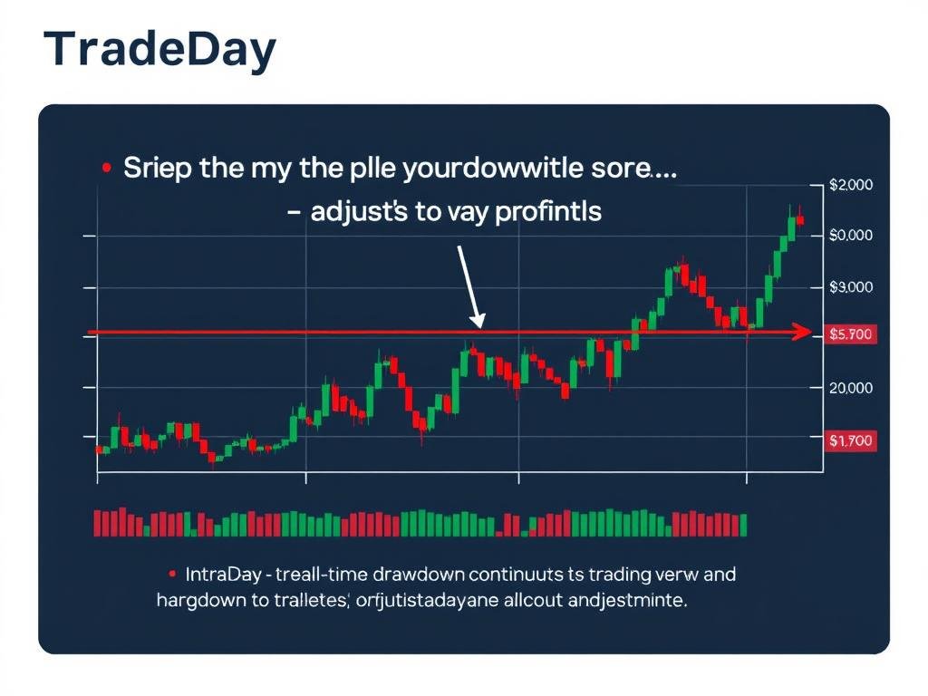 TradeDay prop firm intraday account illustration